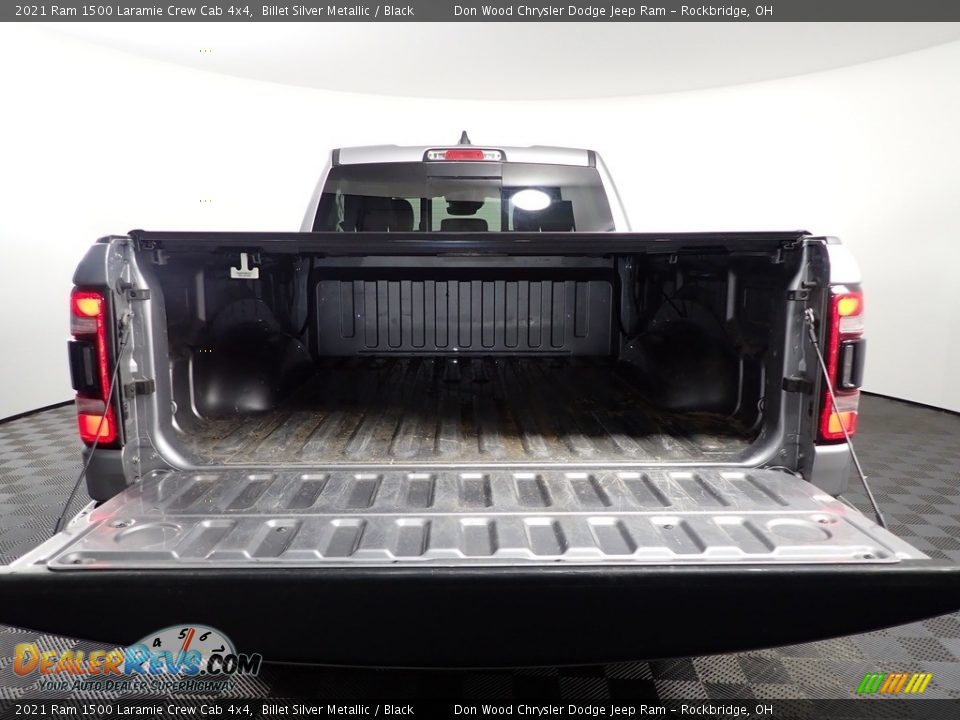 2021 Ram 1500 Laramie Crew Cab 4x4 Billet Silver Metallic / Black Photo #10