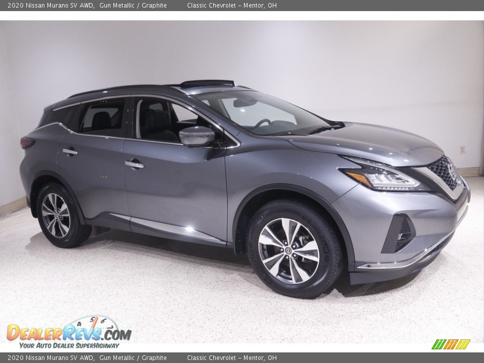 Gun Metallic 2020 Nissan Murano SV AWD Photo #1