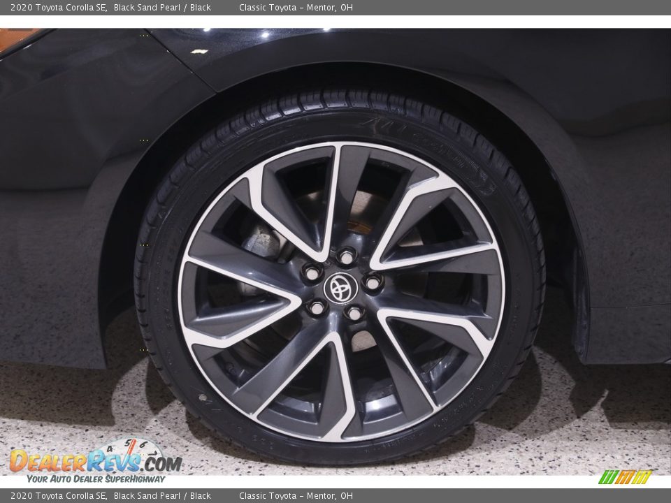 2020 Toyota Corolla SE Black Sand Pearl / Black Photo #19