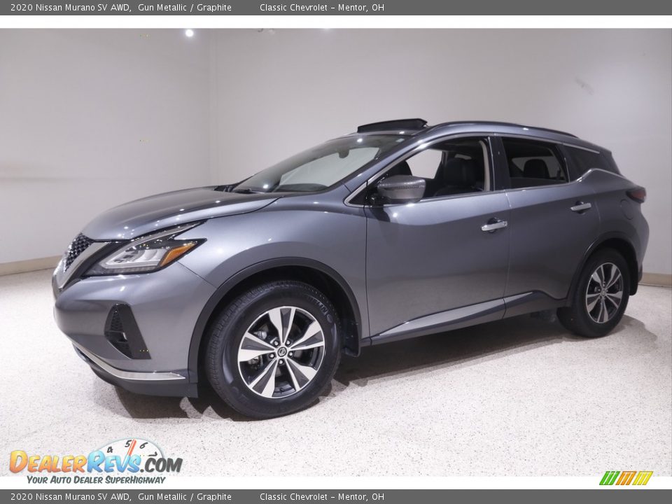 Front 3/4 View of 2020 Nissan Murano SV AWD Photo #3