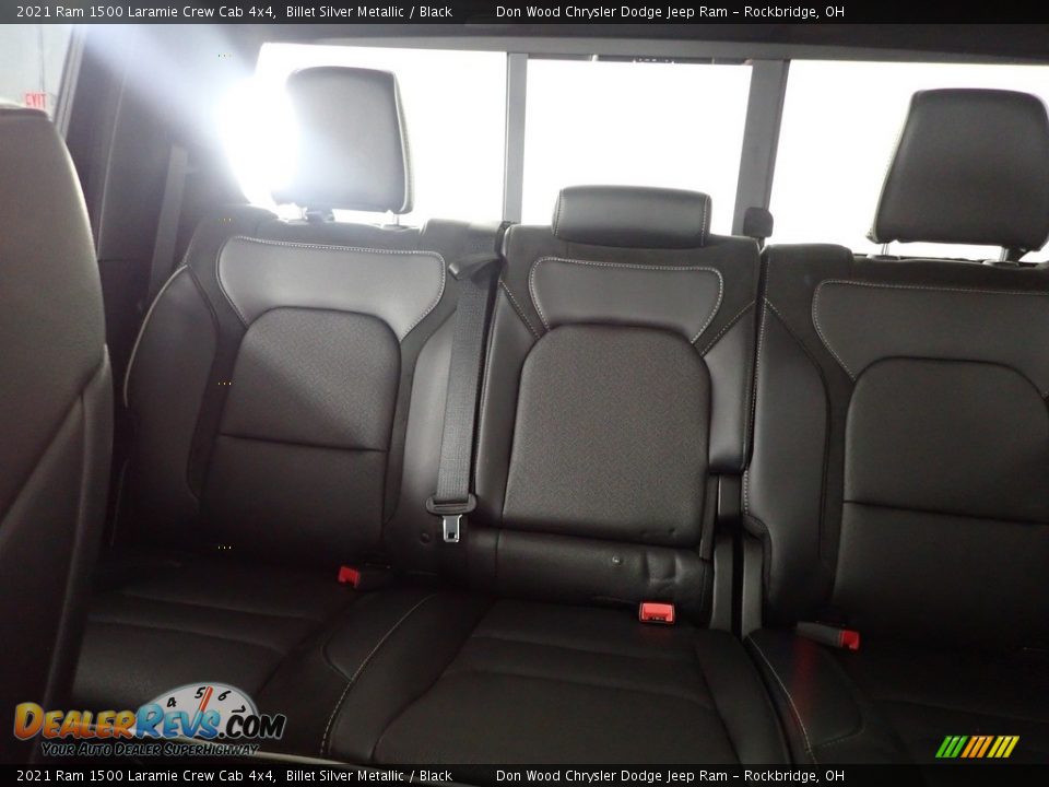 2021 Ram 1500 Laramie Crew Cab 4x4 Billet Silver Metallic / Black Photo #23
