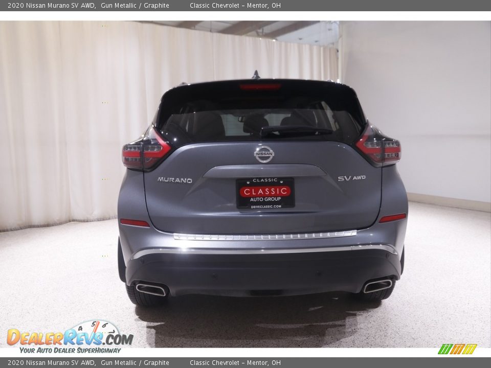 2020 Nissan Murano SV AWD Gun Metallic / Graphite Photo #17