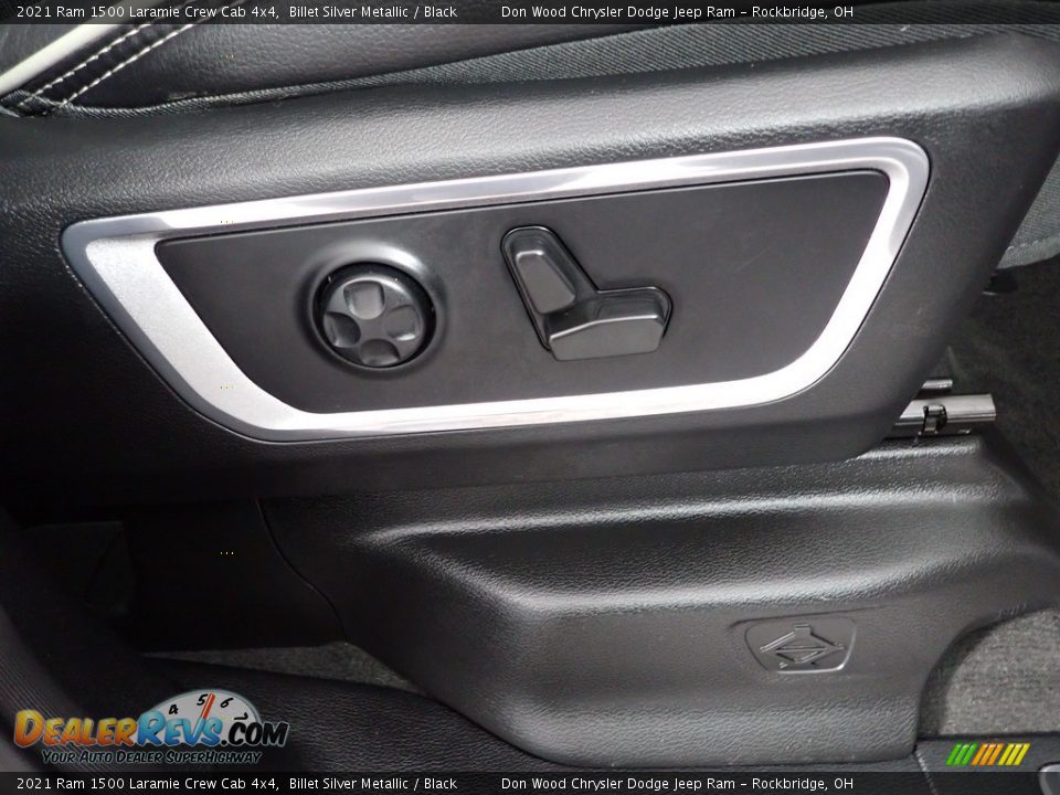2021 Ram 1500 Laramie Crew Cab 4x4 Billet Silver Metallic / Black Photo #29