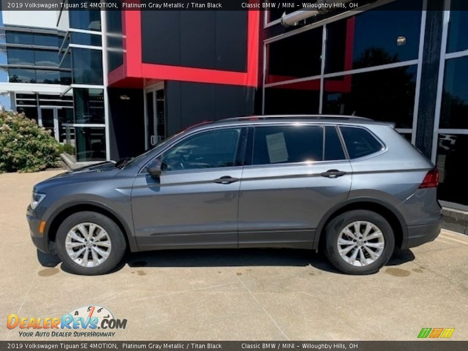 Platinum Gray Metallic 2019 Volkswagen Tiguan SE 4MOTION Photo #2