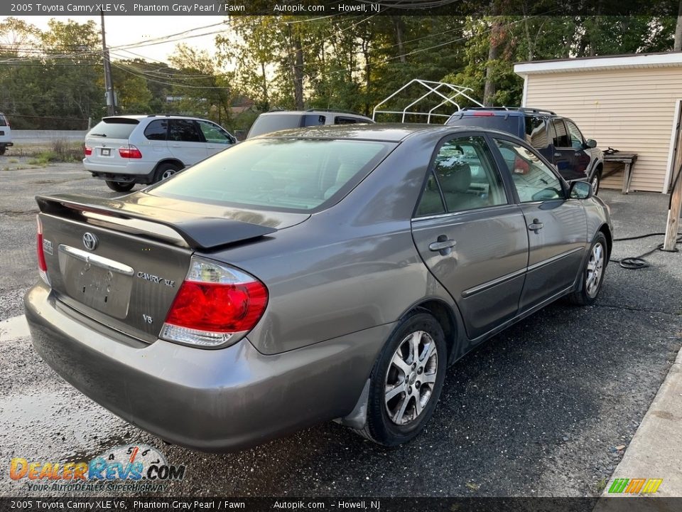 2005 Toyota Camry XLE V6 Phantom Gray Pearl / Fawn Photo #8