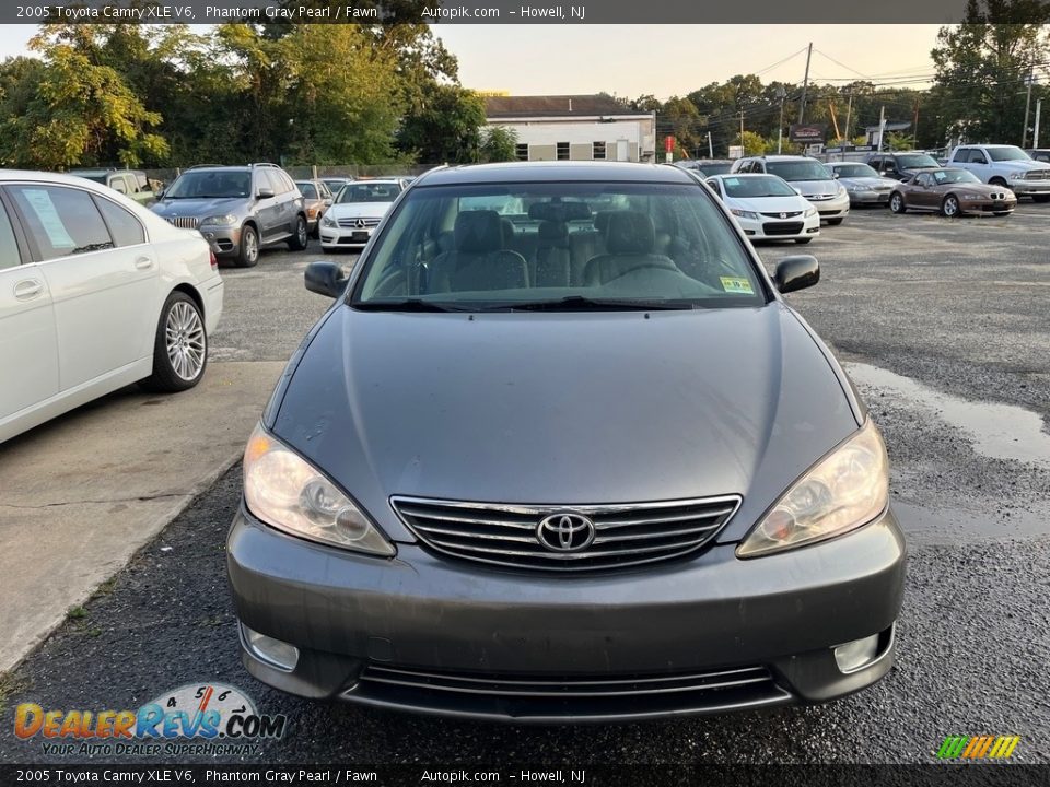 2005 Toyota Camry XLE V6 Phantom Gray Pearl / Fawn Photo #12