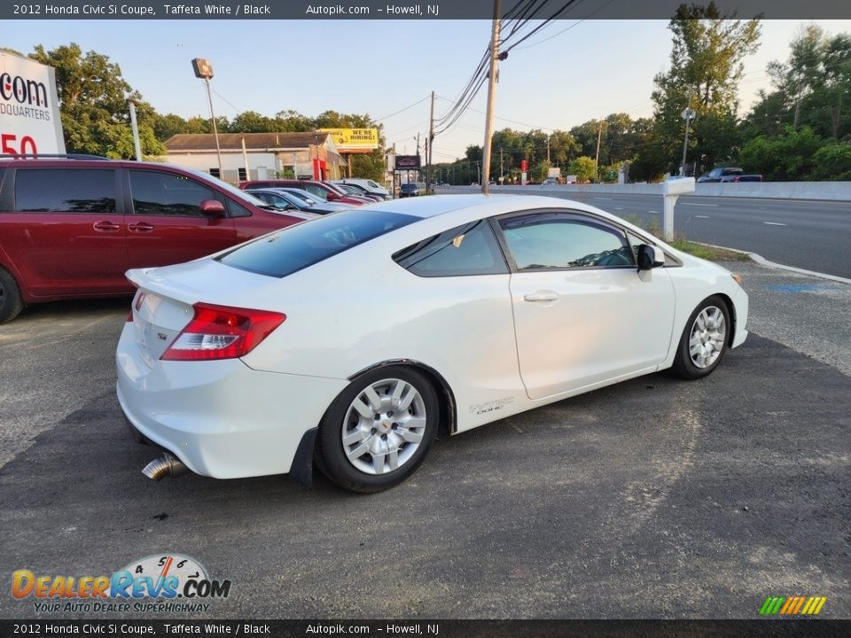 2012 Honda Civic Si Coupe Taffeta White / Black Photo #3