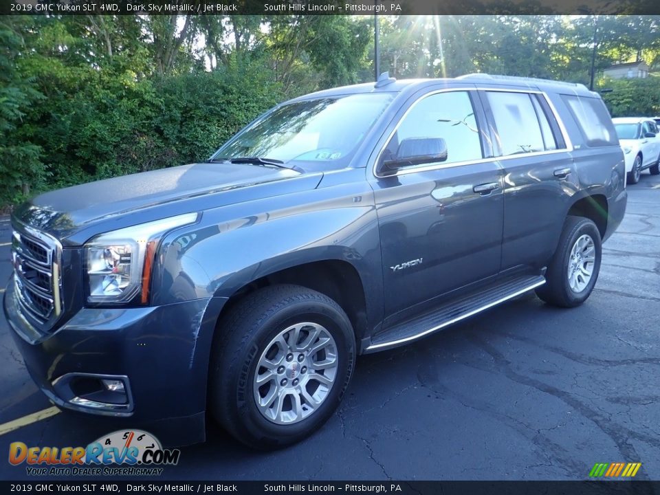 Dark Sky Metallic 2019 GMC Yukon SLT 4WD Photo #1