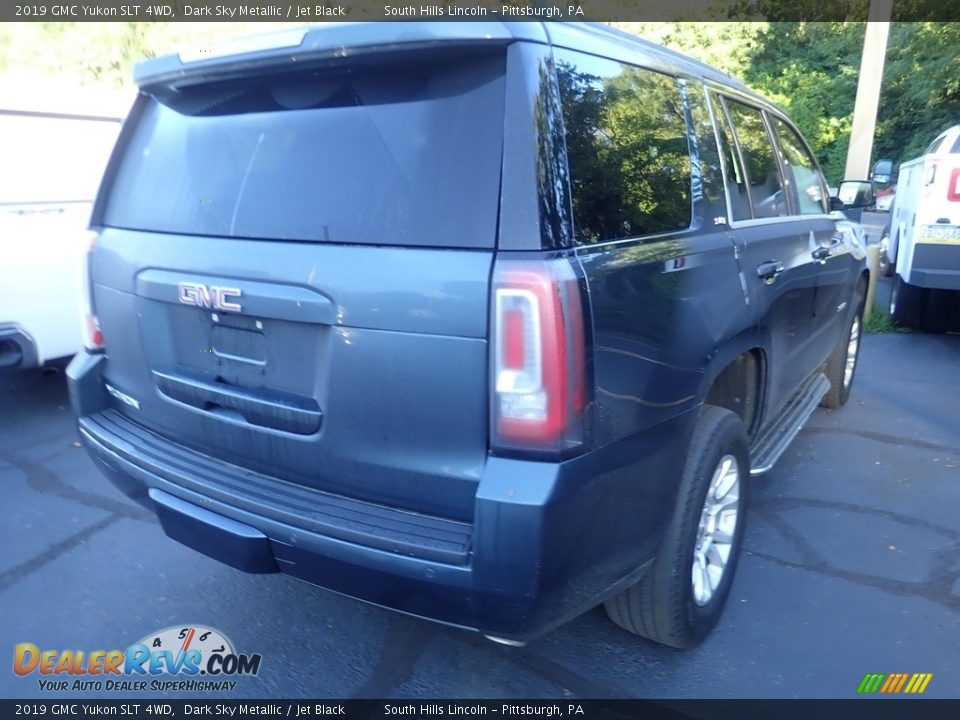 2019 GMC Yukon SLT 4WD Dark Sky Metallic / Jet Black Photo #4