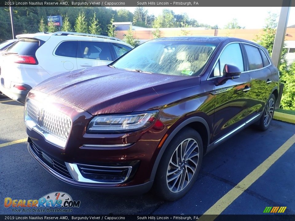 2019 Lincoln Nautilus Reserve AWD Burgundy Velvet / Cappuccino Photo #1