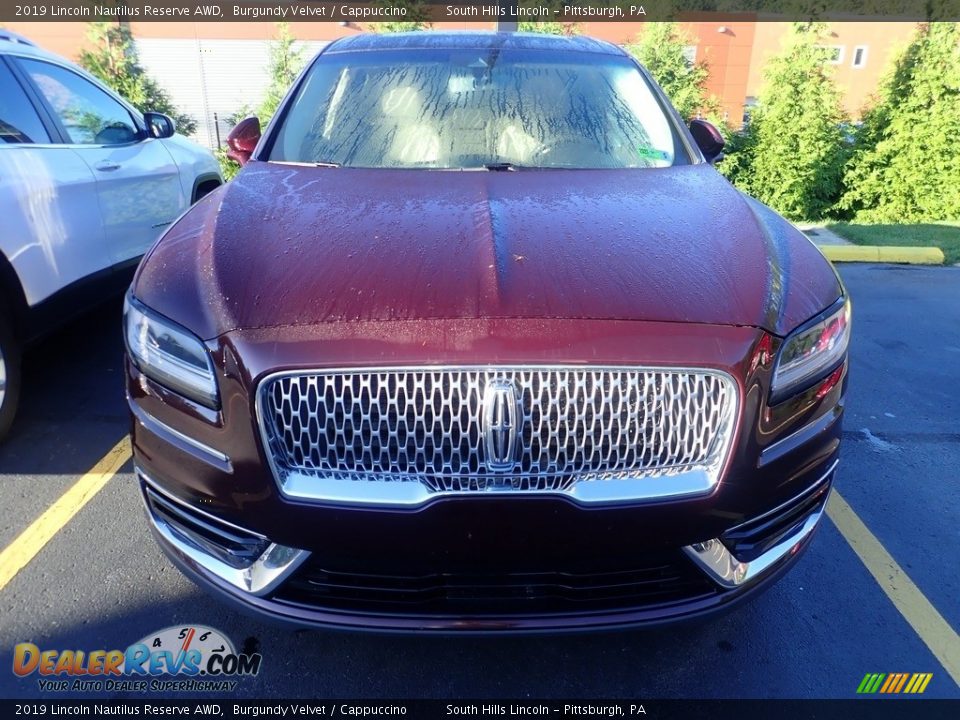 2019 Lincoln Nautilus Reserve AWD Burgundy Velvet / Cappuccino Photo #3