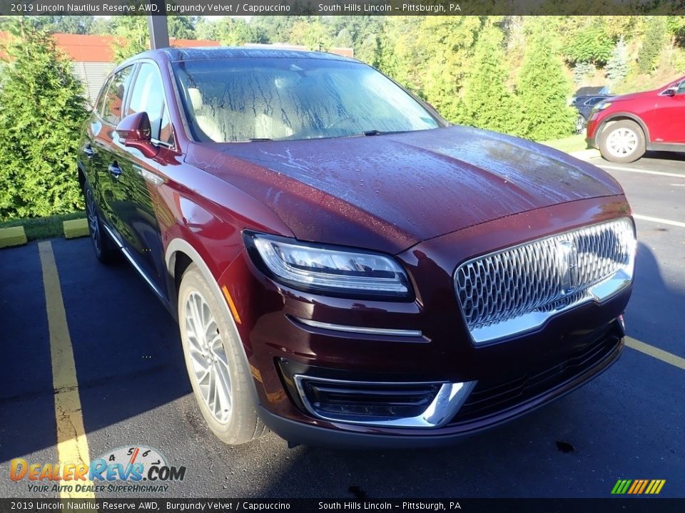 2019 Lincoln Nautilus Reserve AWD Burgundy Velvet / Cappuccino Photo #4