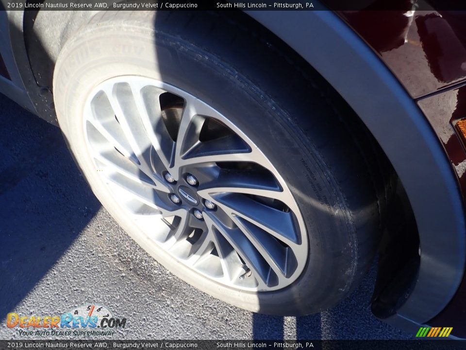 2019 Lincoln Nautilus Reserve AWD Burgundy Velvet / Cappuccino Photo #5