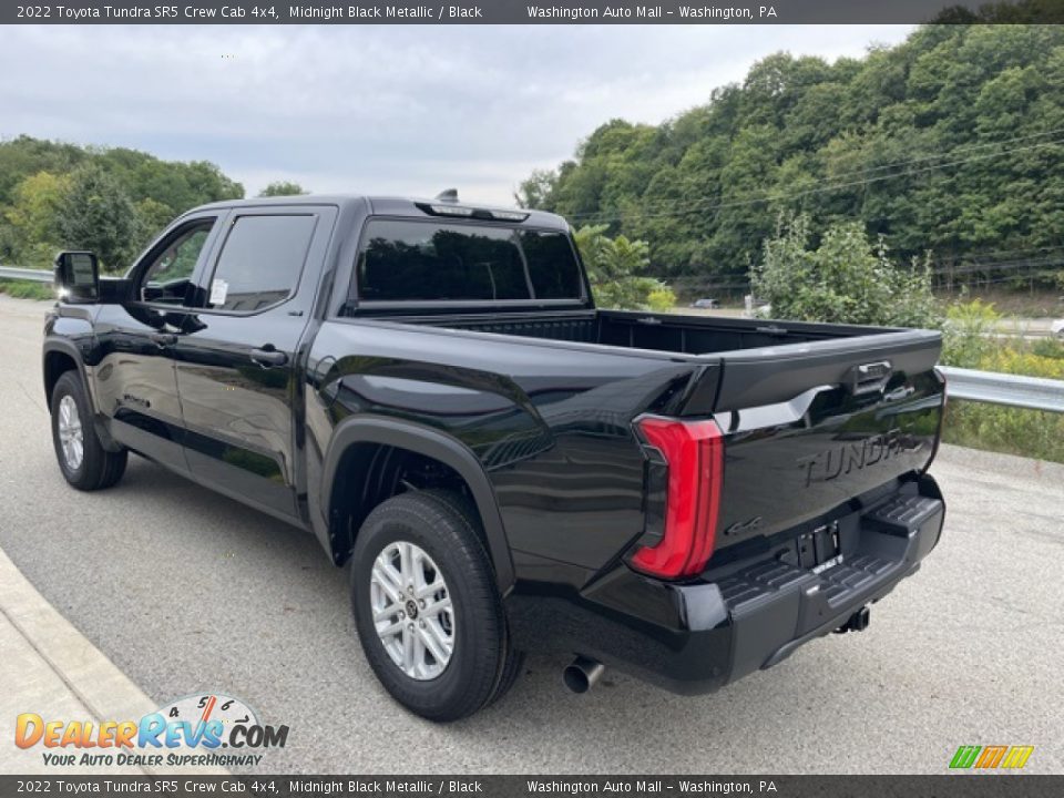 2022 Toyota Tundra SR5 Crew Cab 4x4 Midnight Black Metallic / Black Photo #2