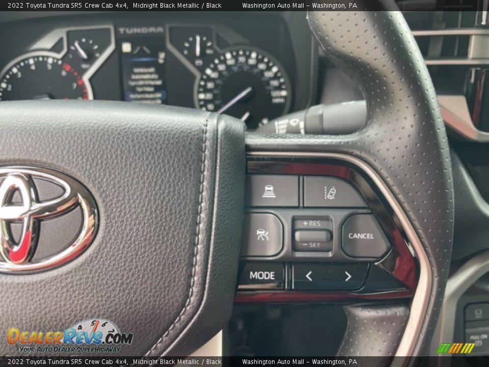2022 Toyota Tundra SR5 Crew Cab 4x4 Steering Wheel Photo #14