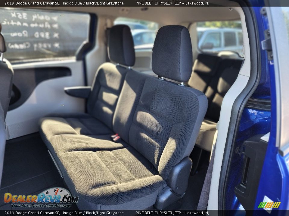 2019 Dodge Grand Caravan SE Indigo Blue / Black/Light Graystone Photo #8