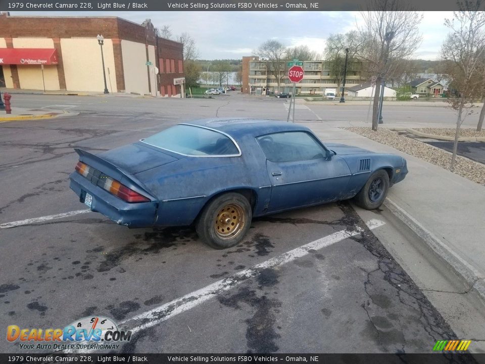 1979 Chevrolet Camaro Z28 Light Blue / Black Photo #18