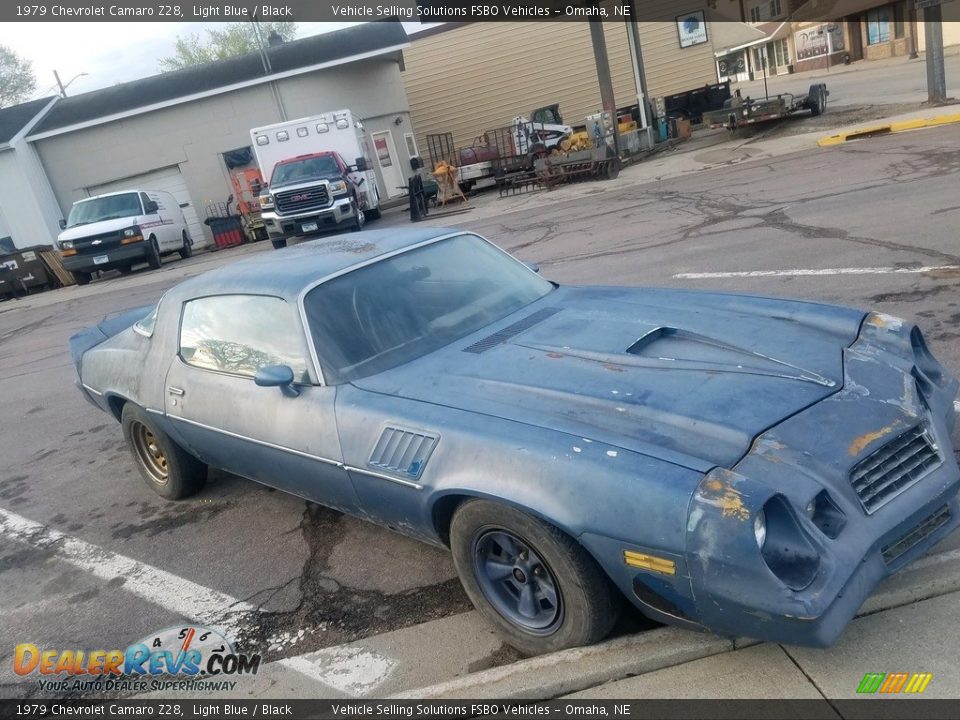 1979 Chevrolet Camaro Z28 Light Blue / Black Photo #19