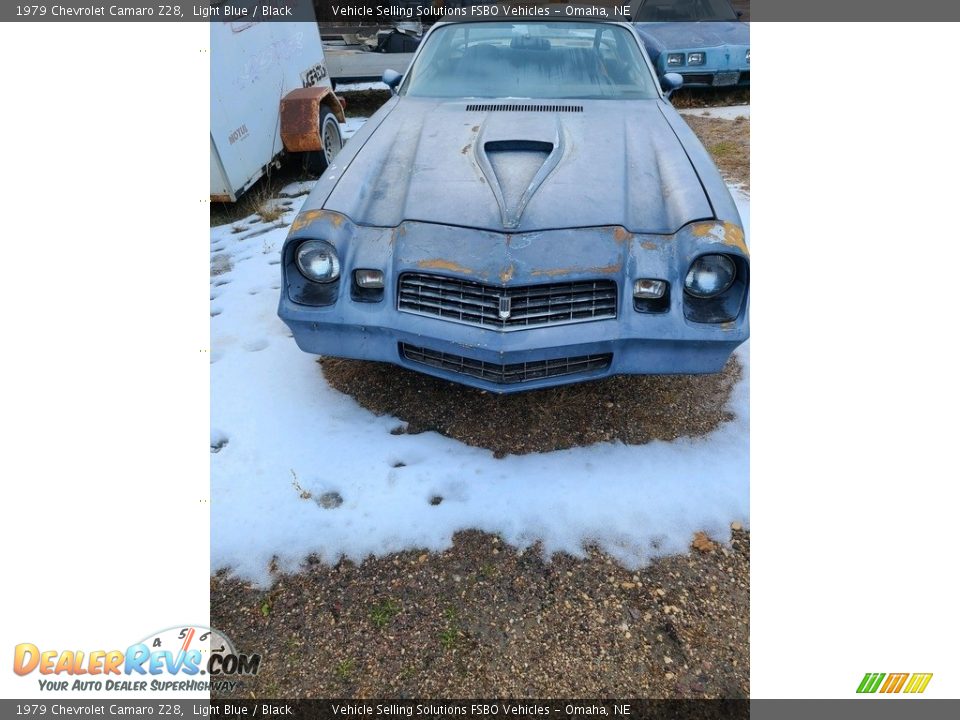 1979 Chevrolet Camaro Z28 Light Blue / Black Photo #20