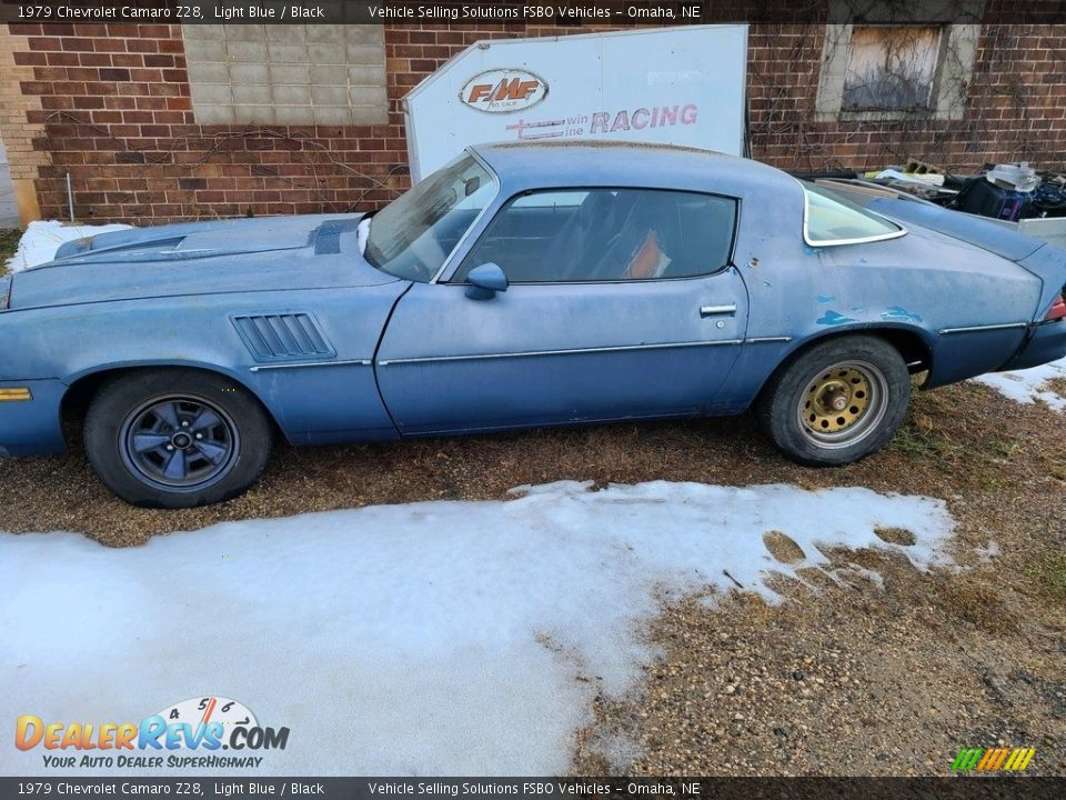 1979 Chevrolet Camaro Z28 Light Blue / Black Photo #21