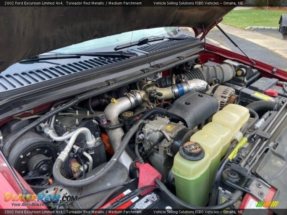 2002 Ford Excursion Limited 4x4 7.3 Liter OHV 16-Valve Power Stroke Turbo-Diesel V8 Engine Photo #5