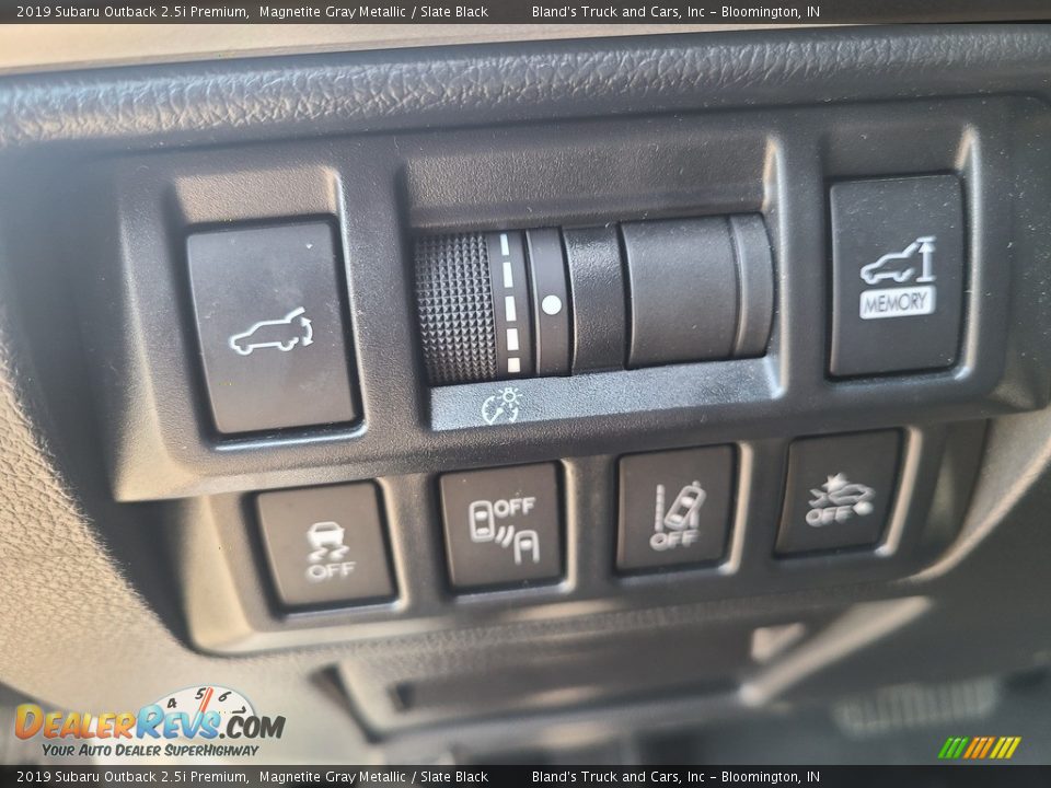 2019 Subaru Outback 2.5i Premium Magnetite Gray Metallic / Slate Black Photo #3