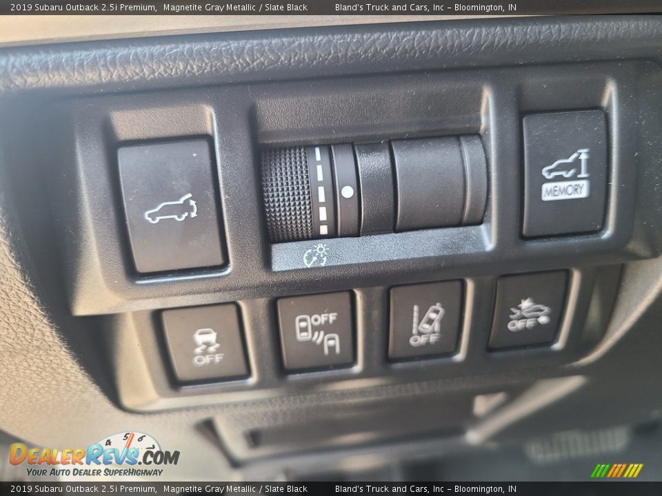 2019 Subaru Outback 2.5i Premium Magnetite Gray Metallic / Slate Black Photo #3