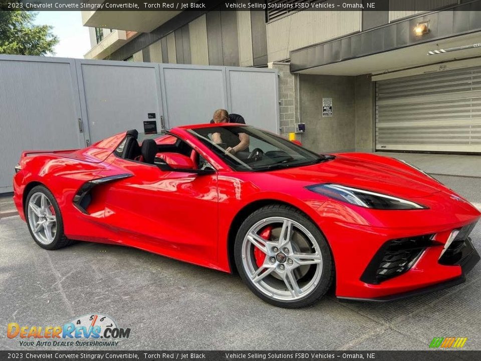 Torch Red 2023 Chevrolet Corvette Stingray Convertible Photo #1