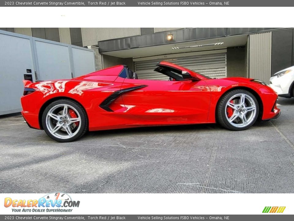 Torch Red 2023 Chevrolet Corvette Stingray Convertible Photo #5