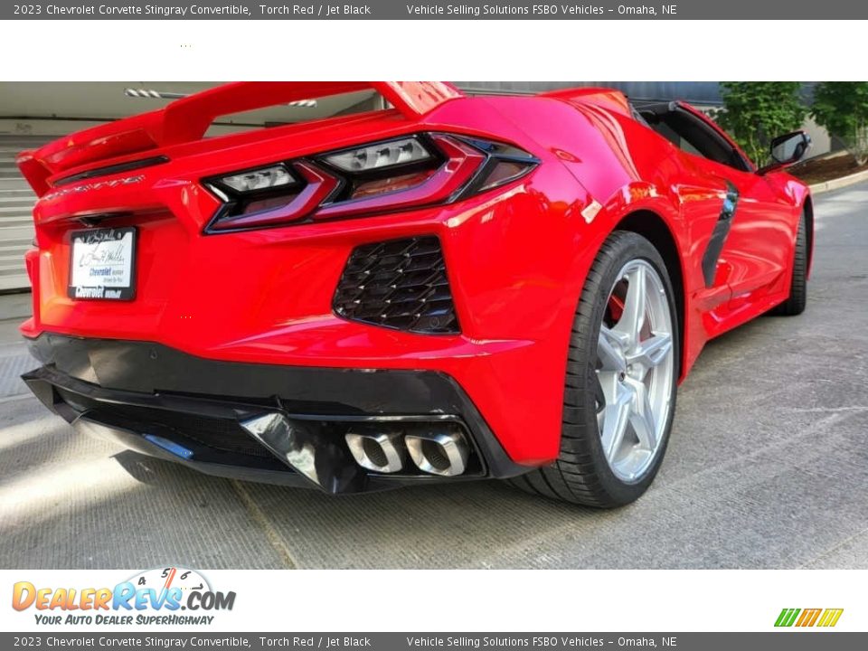 2023 Chevrolet Corvette Stingray Convertible Torch Red / Jet Black Photo #7