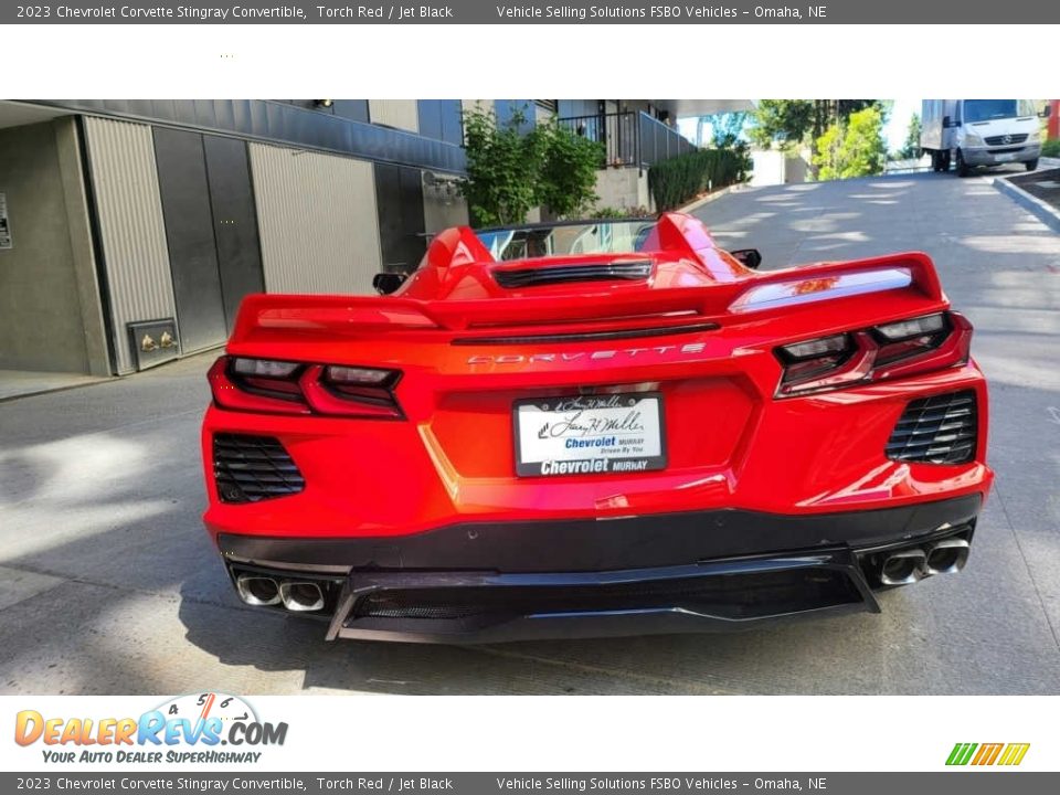 2023 Chevrolet Corvette Stingray Convertible Torch Red / Jet Black Photo #10