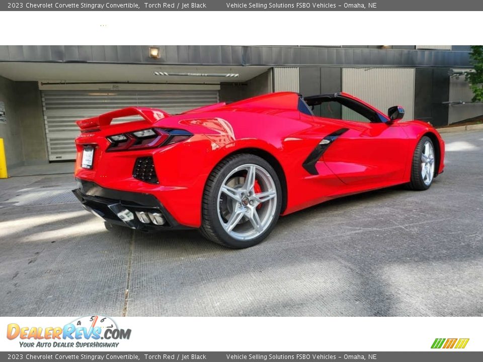 2023 Chevrolet Corvette Stingray Convertible Torch Red / Jet Black Photo #11