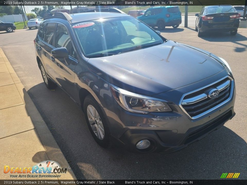 2019 Subaru Outback 2.5i Premium Magnetite Gray Metallic / Slate Black Photo #16