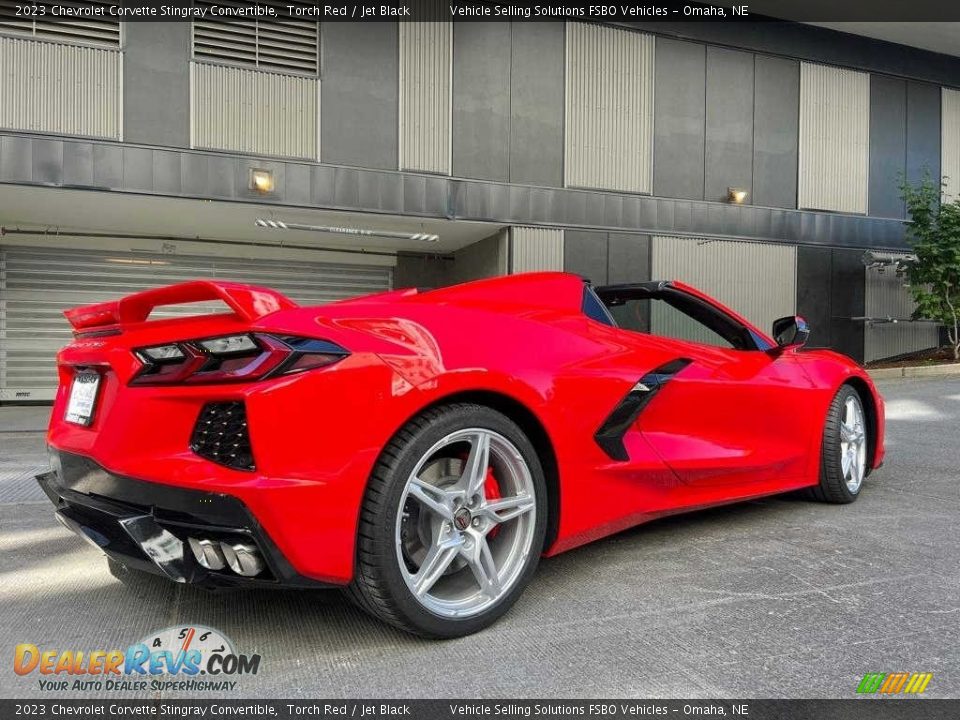 Torch Red 2023 Chevrolet Corvette Stingray Convertible Photo #17