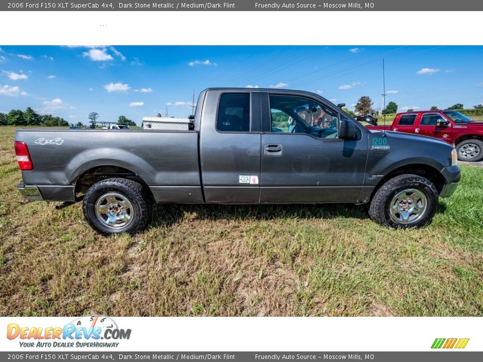 2006 Ford F150 XLT SuperCab 4x4 Dark Stone Metallic / Medium/Dark Flint Photo #3