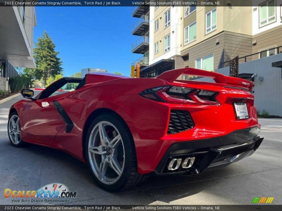Torch Red 2023 Chevrolet Corvette Stingray Convertible Photo #18
