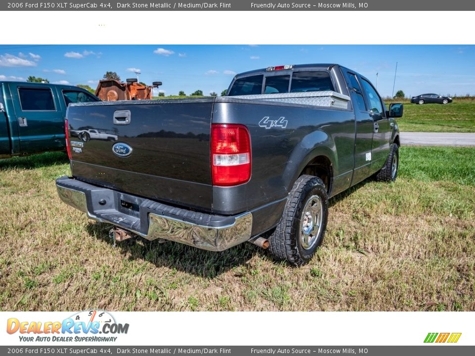 2006 Ford F150 XLT SuperCab 4x4 Dark Stone Metallic / Medium/Dark Flint Photo #4