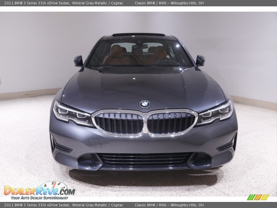 2021 BMW 3 Series 330i xDrive Sedan Mineral Gray Metallic / Cognac Photo #2