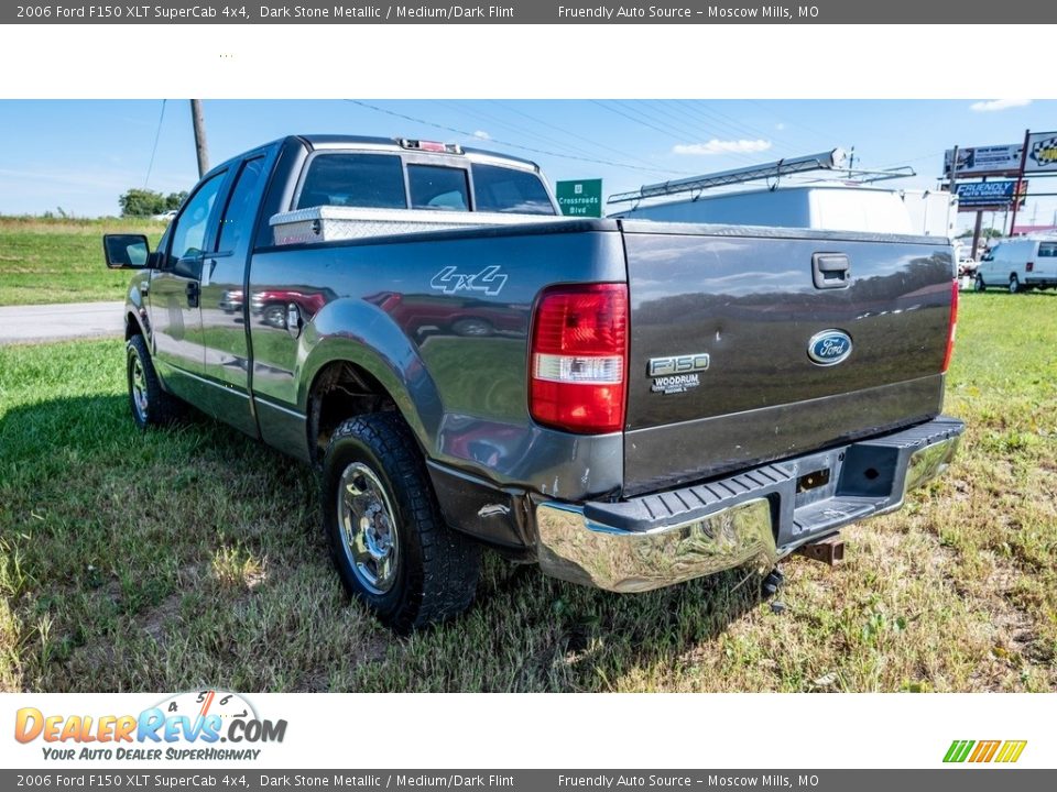 2006 Ford F150 XLT SuperCab 4x4 Dark Stone Metallic / Medium/Dark Flint Photo #6