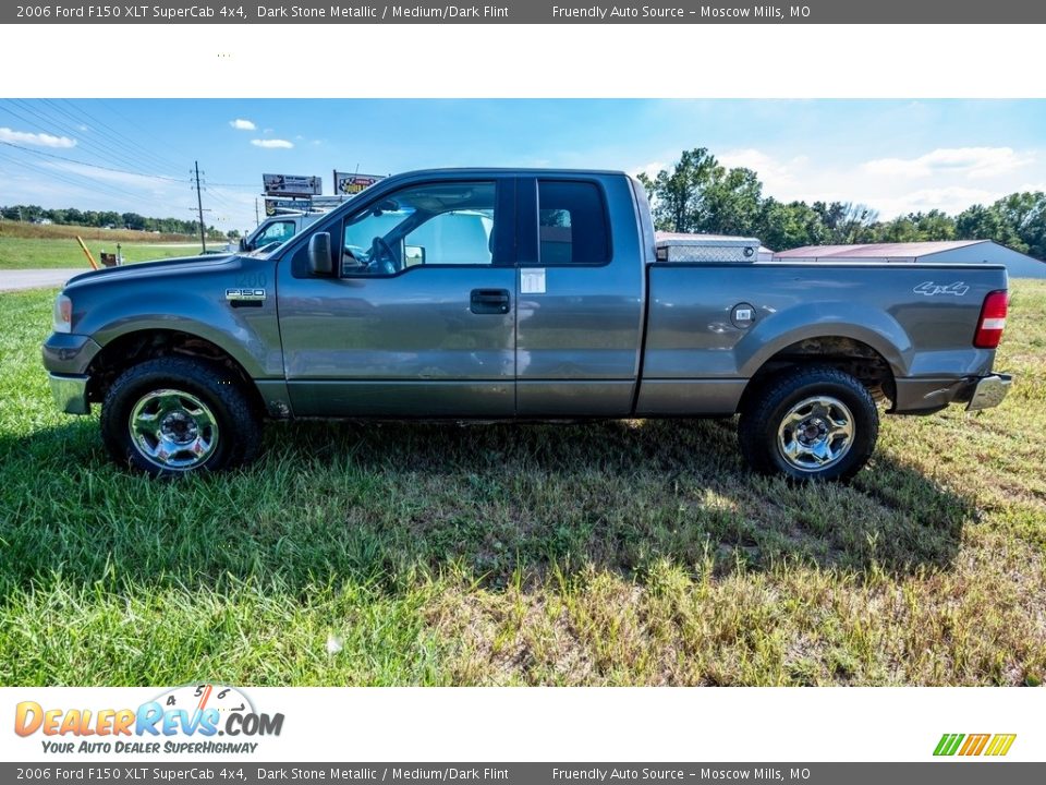 2006 Ford F150 XLT SuperCab 4x4 Dark Stone Metallic / Medium/Dark Flint Photo #7