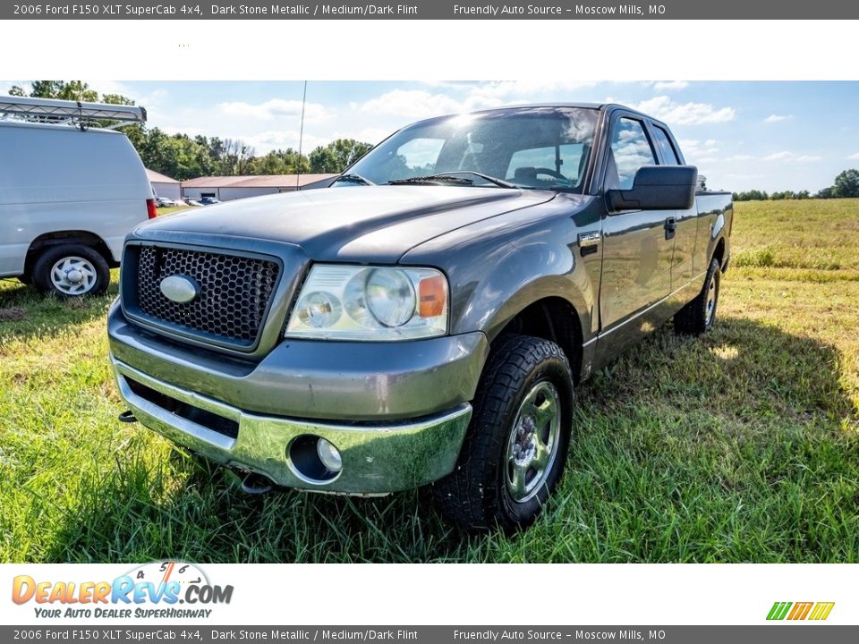 2006 Ford F150 XLT SuperCab 4x4 Dark Stone Metallic / Medium/Dark Flint Photo #8