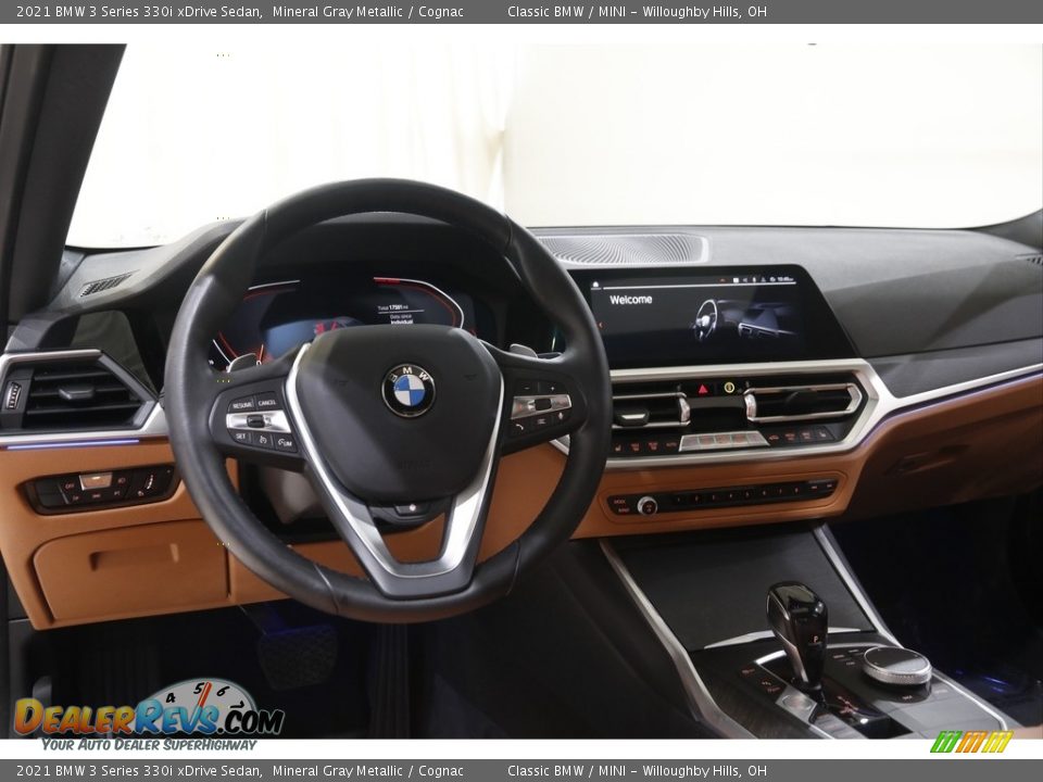 Dashboard of 2021 BMW 3 Series 330i xDrive Sedan Photo #6