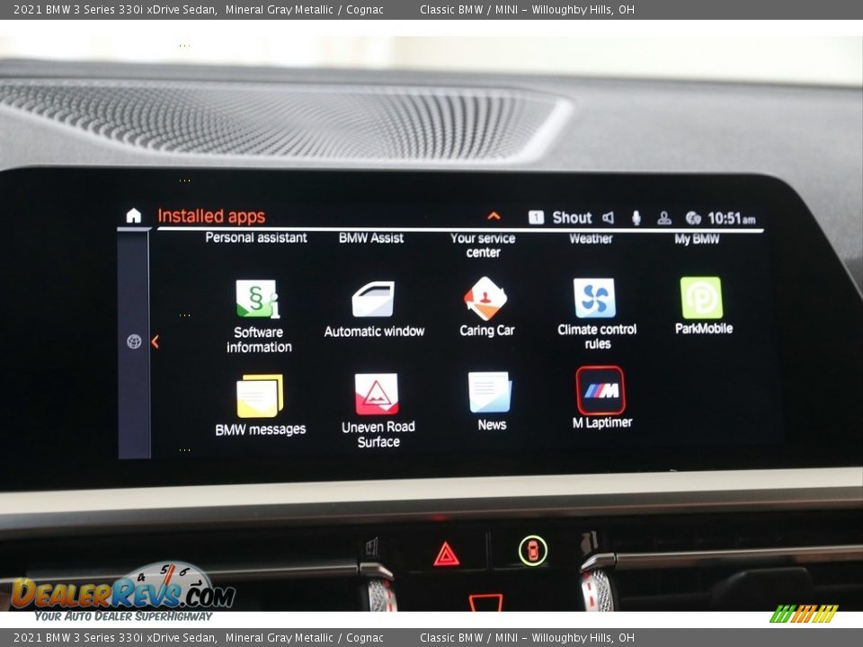 2021 BMW 3 Series 330i xDrive Sedan Mineral Gray Metallic / Cognac Photo #14