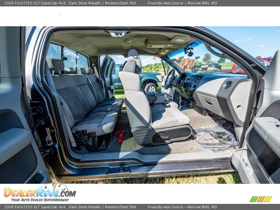 2006 Ford F150 XLT SuperCab 4x4 Dark Stone Metallic / Medium/Dark Flint Photo #21