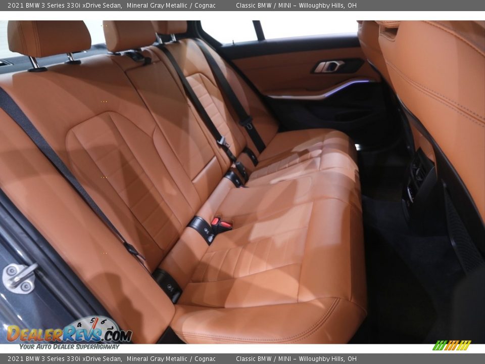 Rear Seat of 2021 BMW 3 Series 330i xDrive Sedan Photo #20