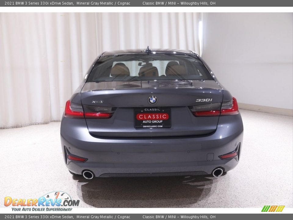 2021 BMW 3 Series 330i xDrive Sedan Mineral Gray Metallic / Cognac Photo #22