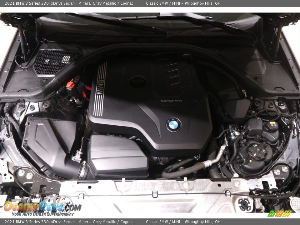 2021 BMW 3 Series 330i xDrive Sedan Mineral Gray Metallic / Cognac Photo #23