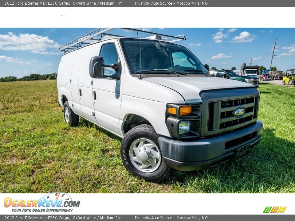 2012 Ford E Series Van E250 Cargo Oxford White / Medium Flint Photo #1