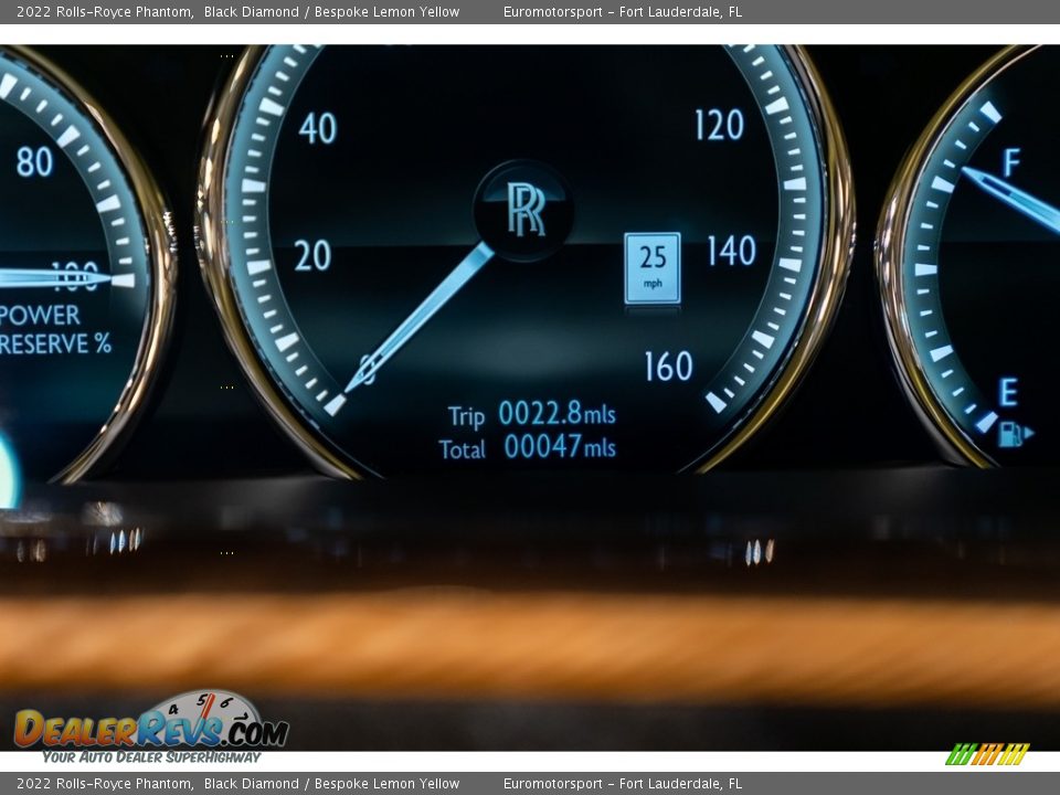 2022 Rolls-Royce Phantom  Gauges Photo #29