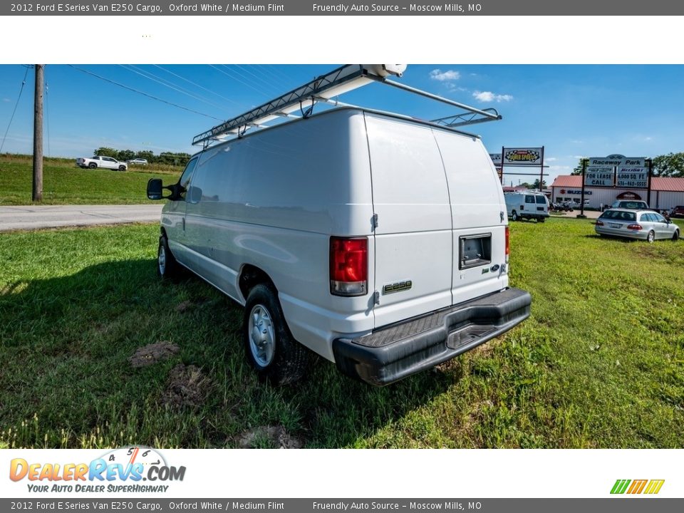 2012 Ford E Series Van E250 Cargo Oxford White / Medium Flint Photo #8